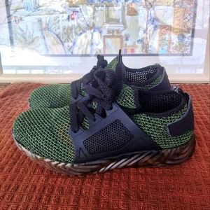 Unisex NNW Ryder Green "Indestructible" Steel-Toed Work Shoes. Men's 6.5/Wom 8.